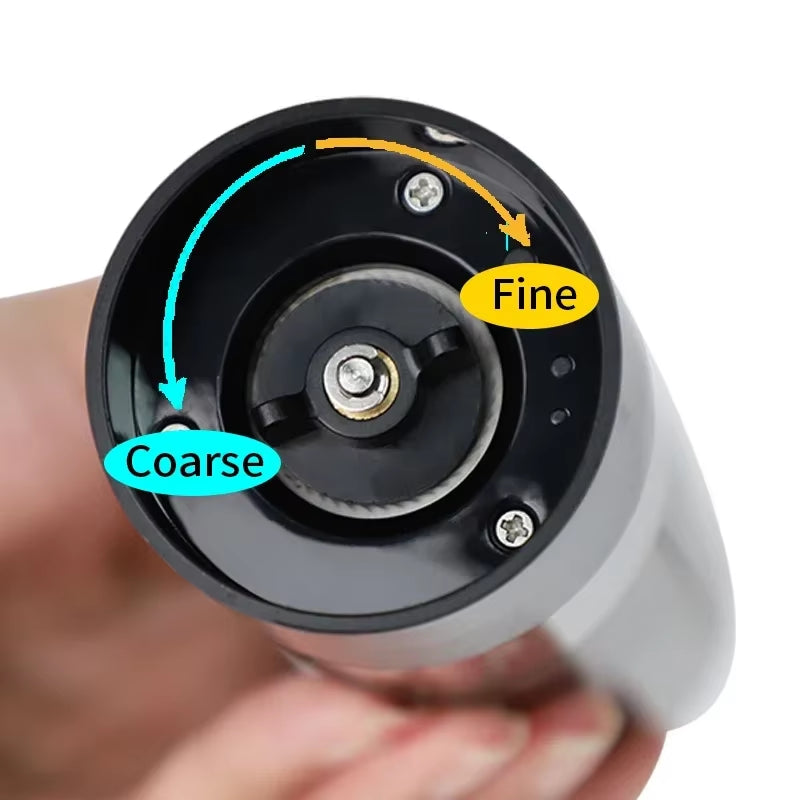 USB Rechargeable Electric Salt and Pepper Grinder Adjustable Coarseness Large Capacity Auto Spices Grinders Kitchen Cooking Tool