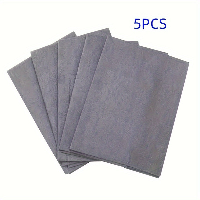 5pcs of Magic Cleaning Cloth to wipe the glass without leaving marks, no watermark to wipe the glass to wipe the mirror artifact