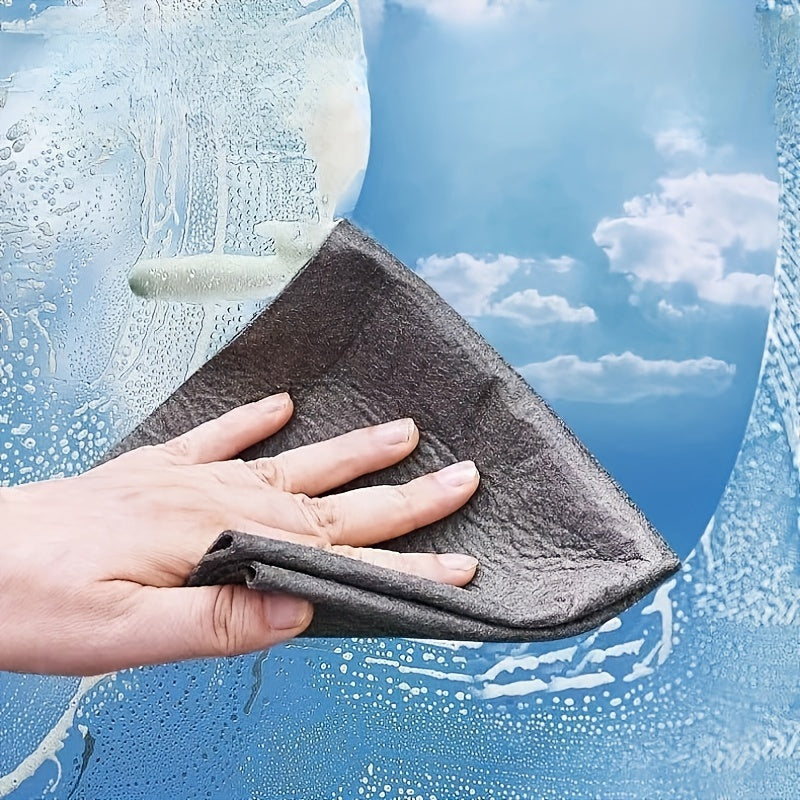 5pcs of Magic Cleaning Cloth to wipe the glass without leaving marks, no watermark to wipe the glass to wipe the mirror artifact