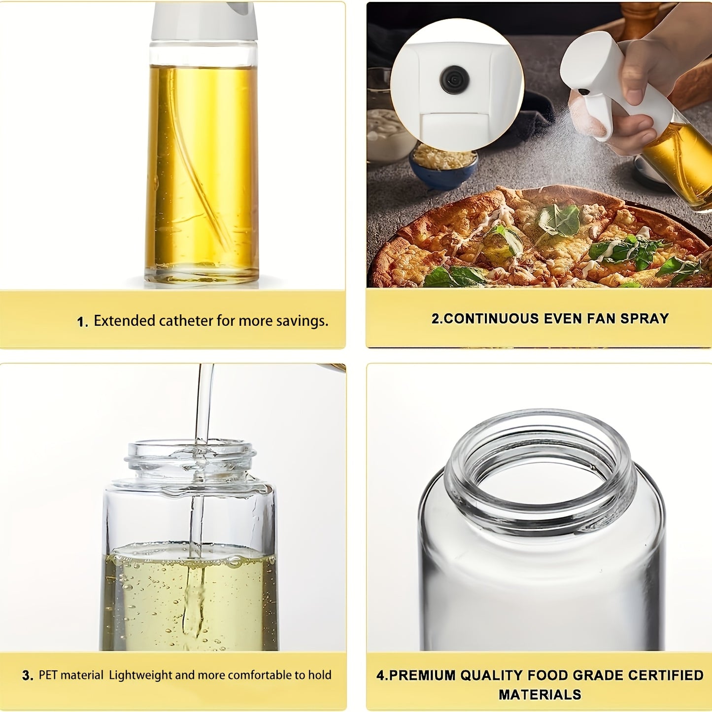 Cooking Oil Sprayer,200ML/300Ml
