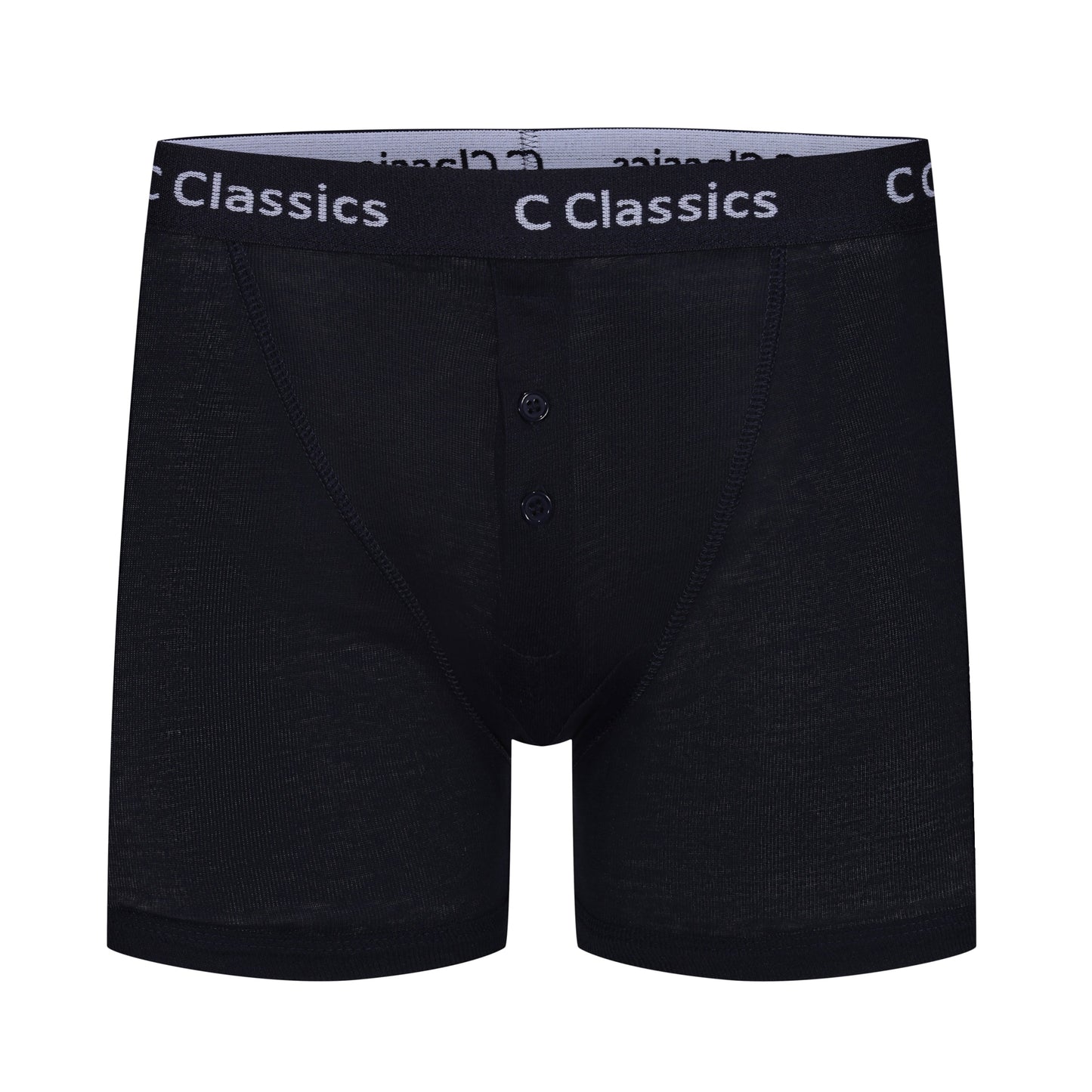 C Classics 3 Pack Button Fly Boxer Shorts
