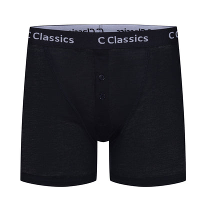 C Classics 3 Pack Button Fly Boxer Shorts