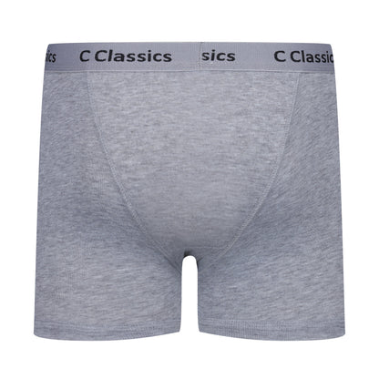 C Classics 3 Pack Button Fly Boxer Shorts