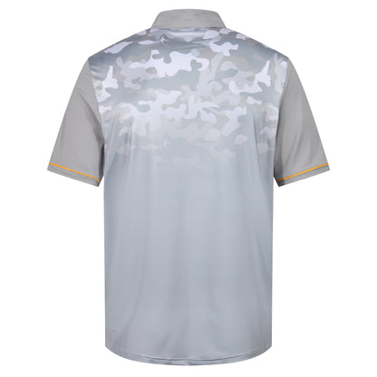Island Green Camo Print Golf Sport Polo Shirt